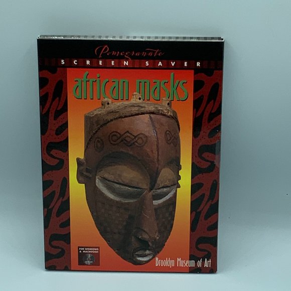 African Mask Screen Saver - Picture 1 of 2